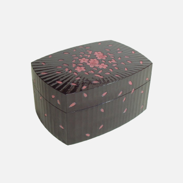 胴張型飾箱「桜」